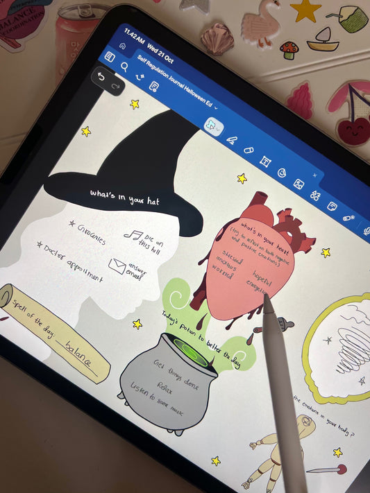 Self Regulation Journal Halloween ed